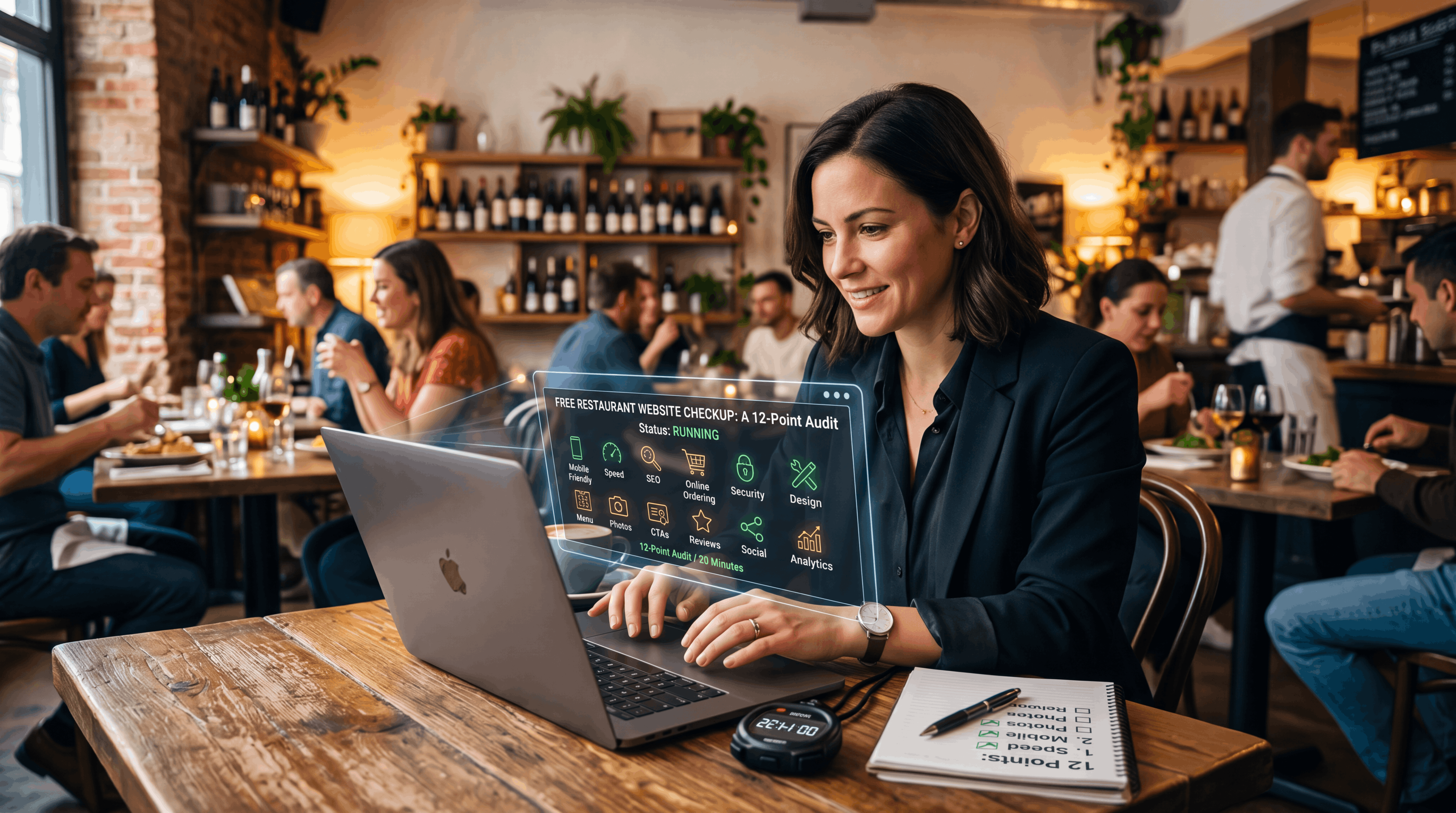 Free Restaurant Website Checkup: A 12-Point Audit You Can Run in 20 Minutes