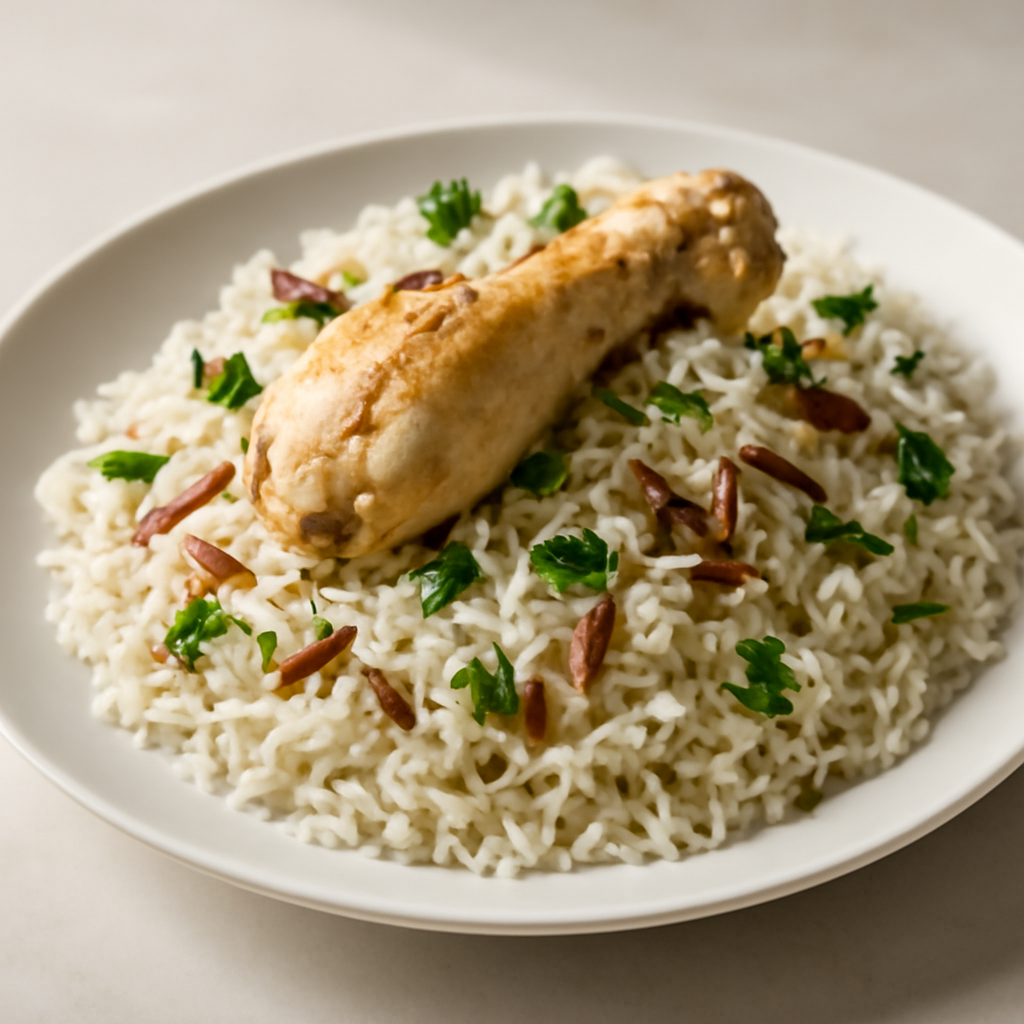 Chicken White Biryani