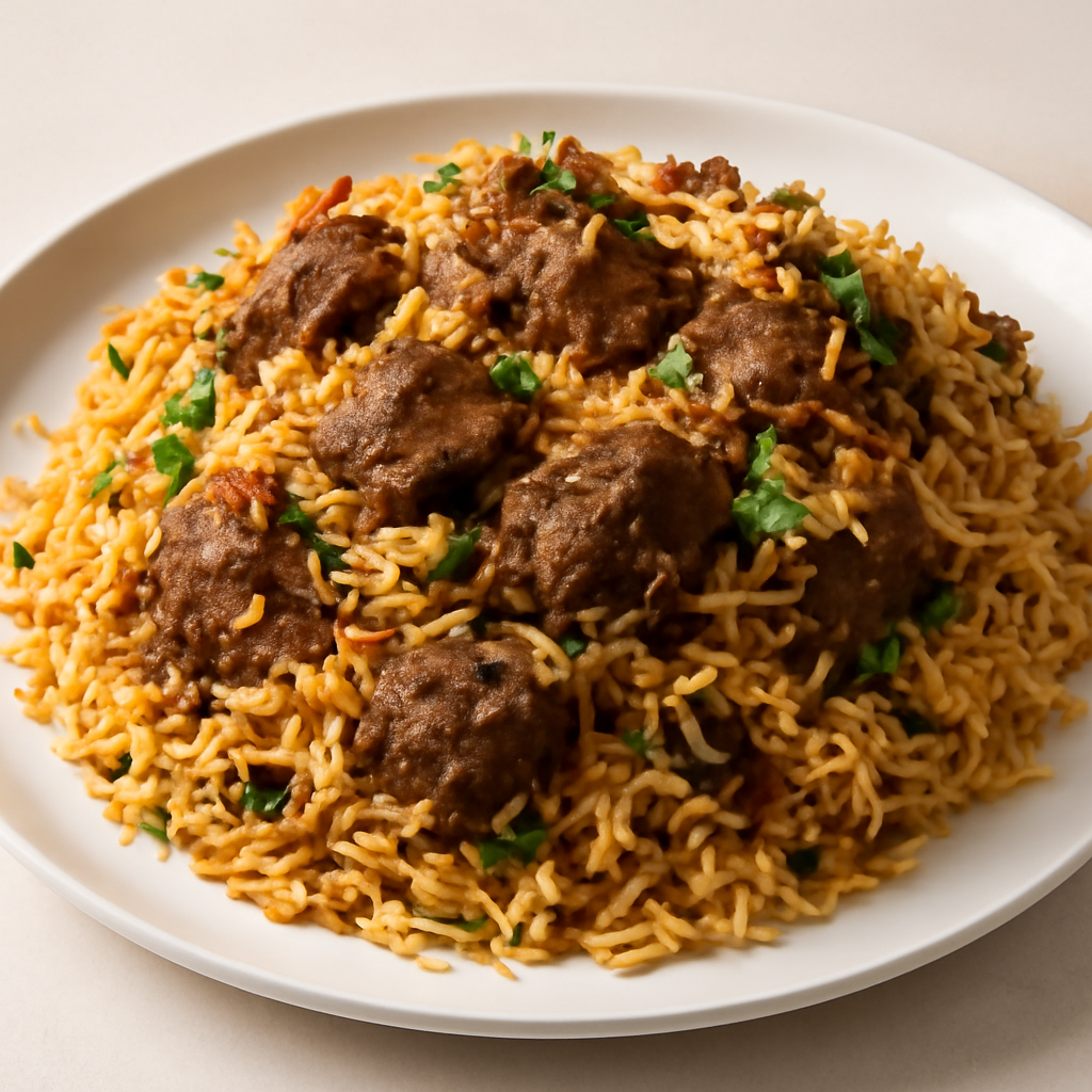 Beef Biryani