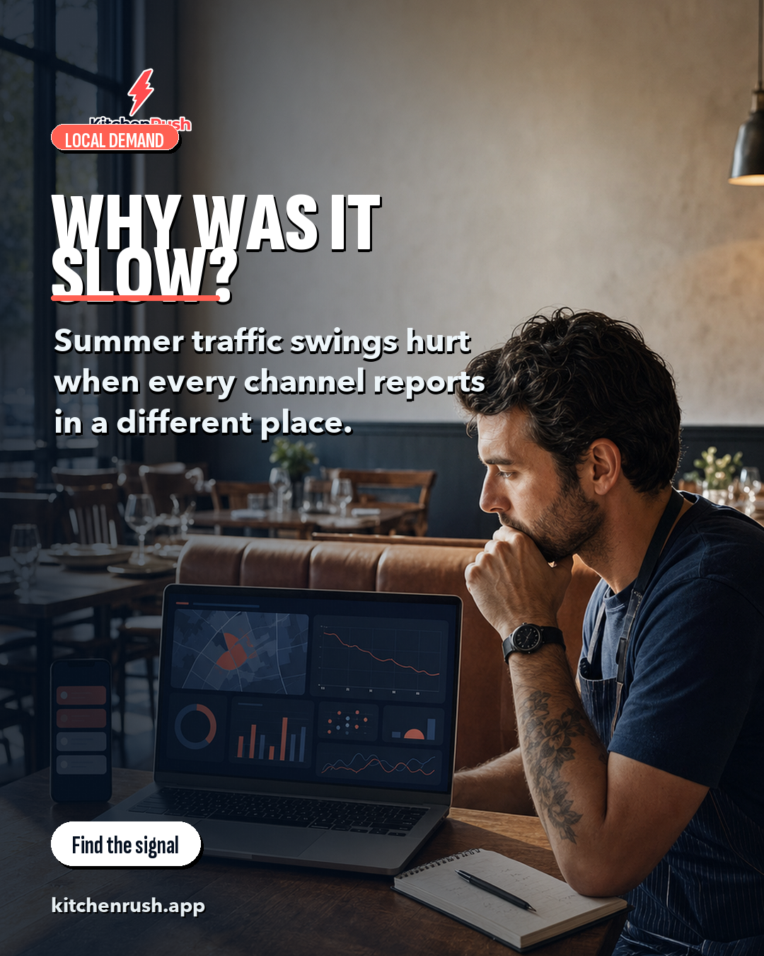 Summer Traffic Attribution: How Restaurants Find the Signal Behind Slow Weeks