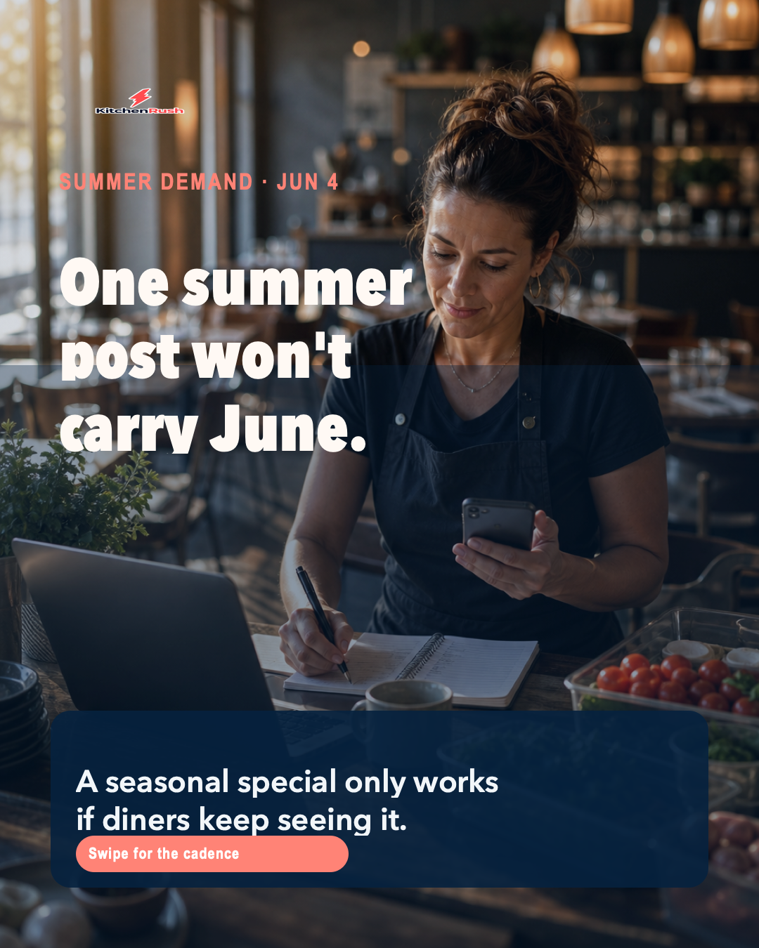 Carousel preview: Summer Specials Need a Weekly Offer Cadence for Restaurants