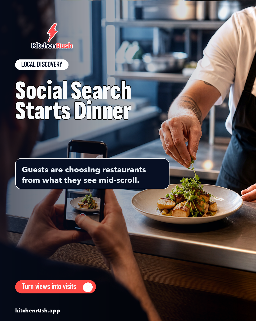 Social Search Starts Dinner: Why Short-Form Content Is Now Local Discovery