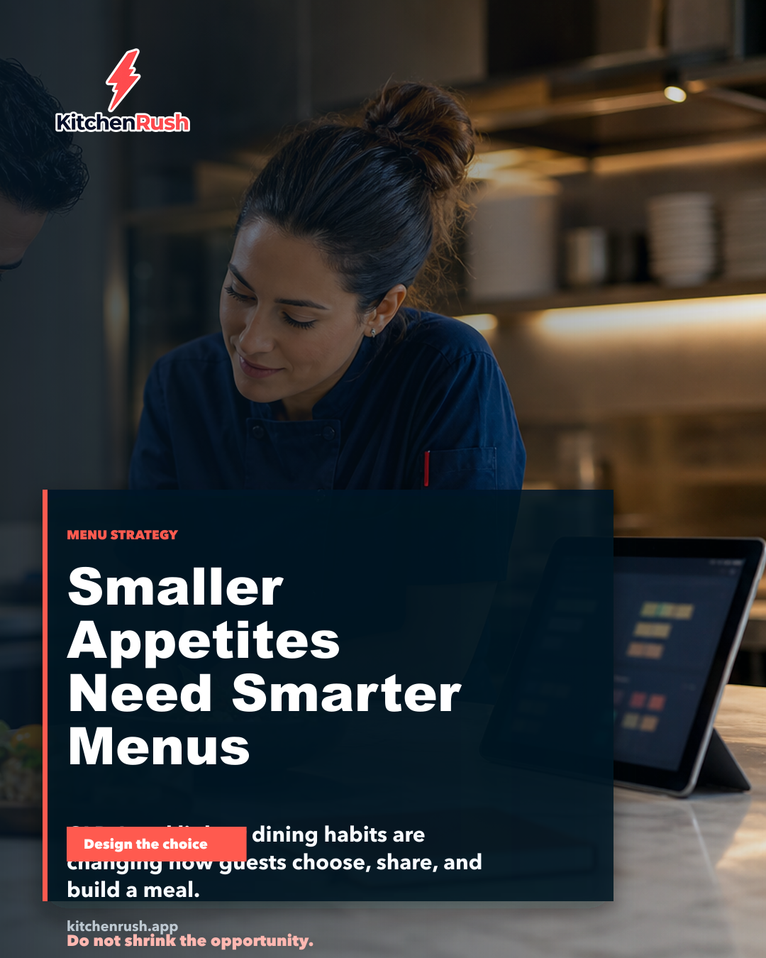 Carousel preview: Smaller Appetites Need Smarter Menus