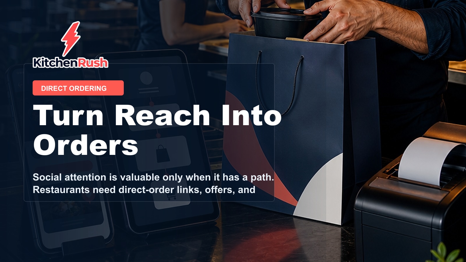 Restaurant Social Posts Should Lead to Direct Orders